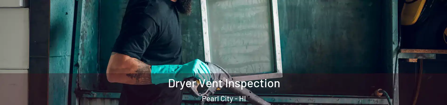  Dryer Vent Inspection Pearl City - HI