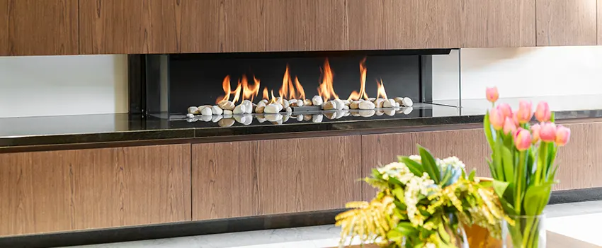 Double-height Fireplace Design Refurbishment in Pearl City, Hawaii