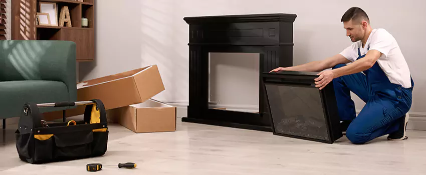 Old Rusted Metal Fireplace Repair And Replacement in Pearl City, HI